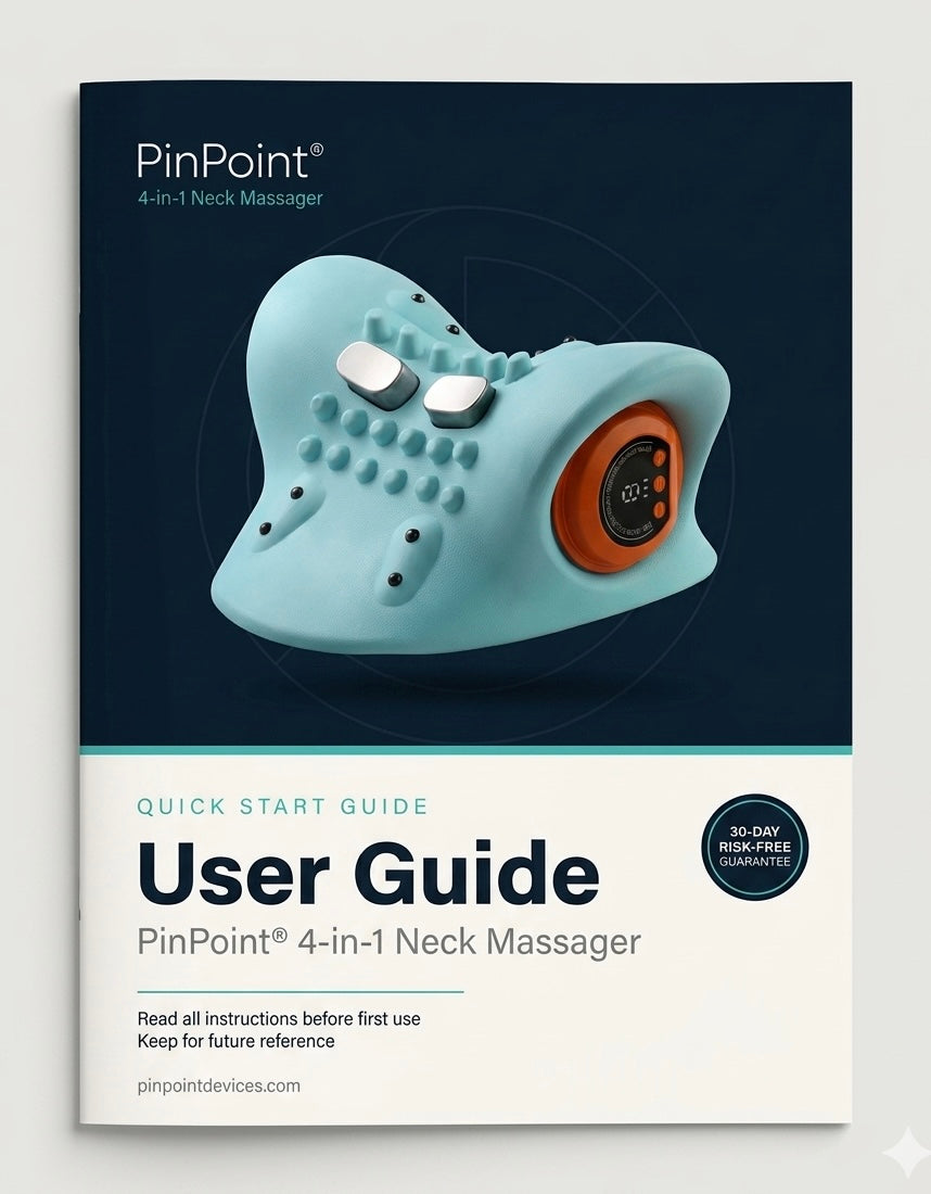 Quick Start Guide PinPoint 4-in-1 Neck Massager (PDF)
